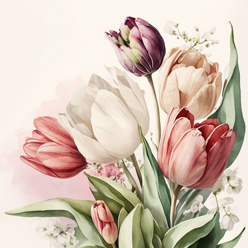 Vintage Tulip