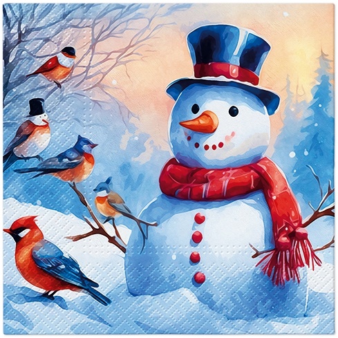 Distinctive Snowman